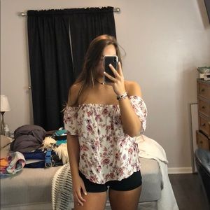 American Eagle off the shoulder